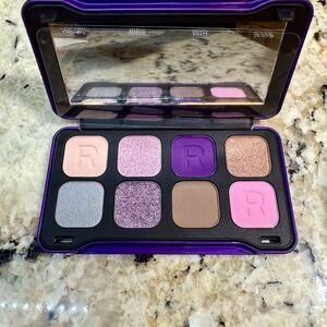 NWT Makeup Revolution Eyeshadow Palette with Purple and Pink Hues